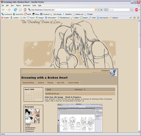 My Personal LiveJournal